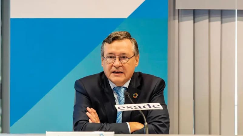 Ángel Escribano renunció a la presidencia de Indra: quién será su reemplazo en la multinacional. Foto: EFE