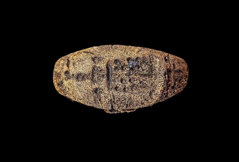 The ring was found on the submerged island of Antirhodos.