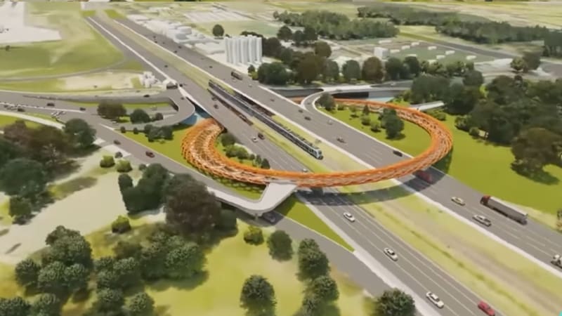 Así se verá el Anillo La Pampa desde el aire