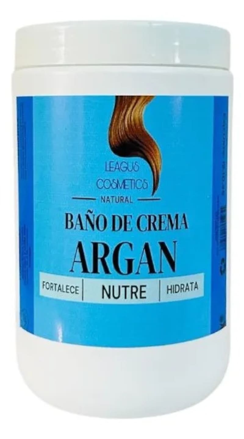 Baño de crema argán marca “LEAGUS COSMETICS” prohibido por ANMAT.