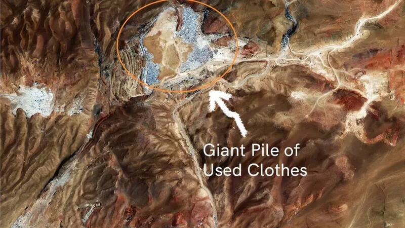 Antes era ropa, hoy cubre el desierto de Atacama y ya puede verse desde el espacio.