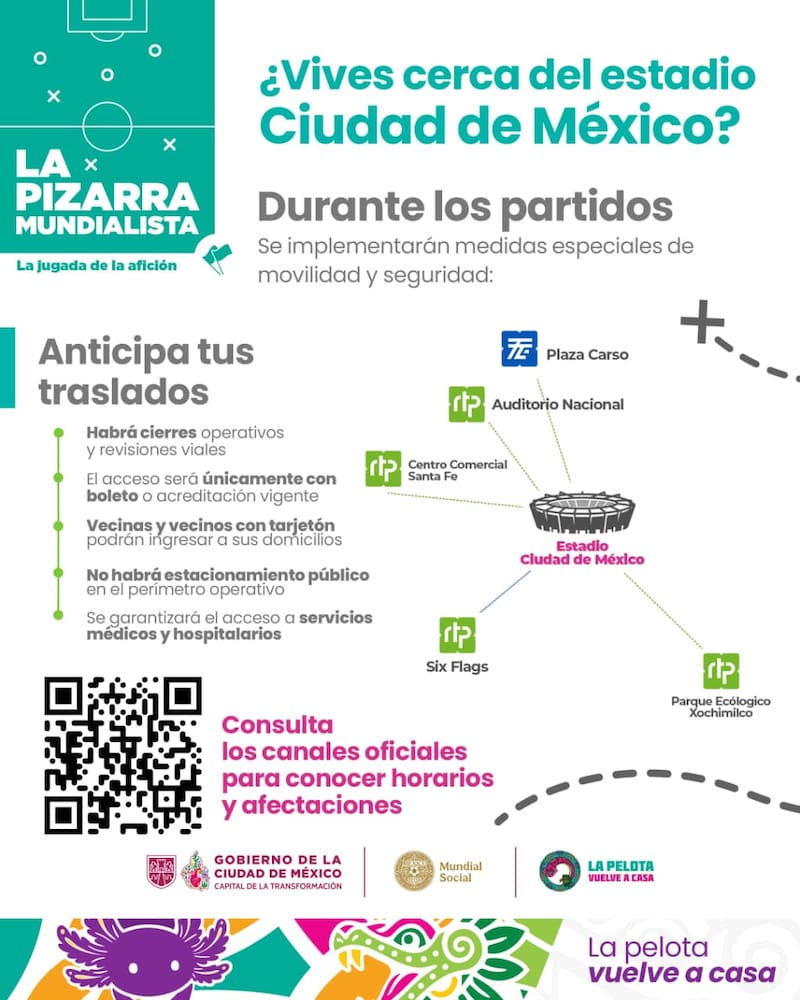 El Gobierno advirtió por cierres y restricciones de accesos.