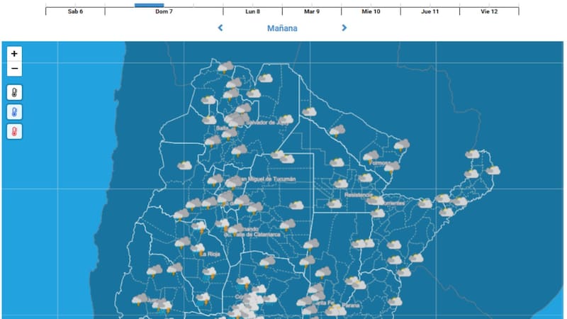 Anuncian lluvias intensas y tormentas eléctricas por 72 horas seguidas: a qué zonas afectarán. Foto: SMN