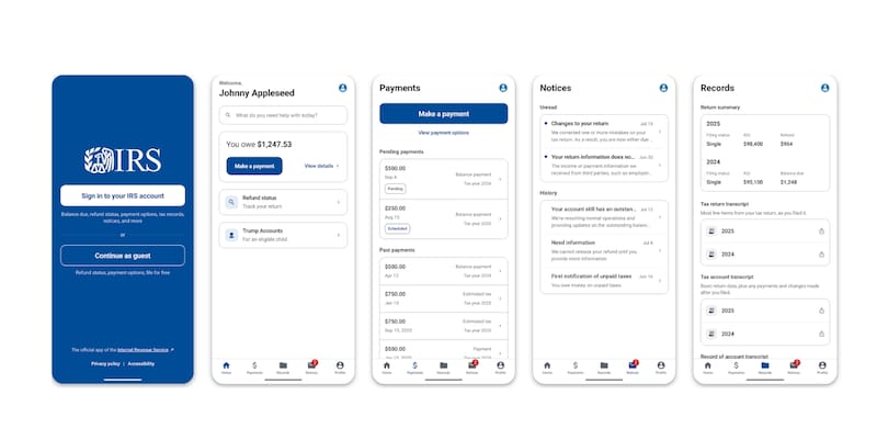 Así luce la app en los dispositivos Android.
