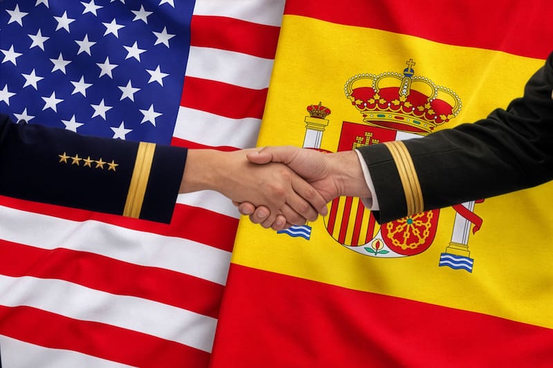 El acuerdo consolida la cooperación militar entre España y Estados Unidos en tecnología naval.