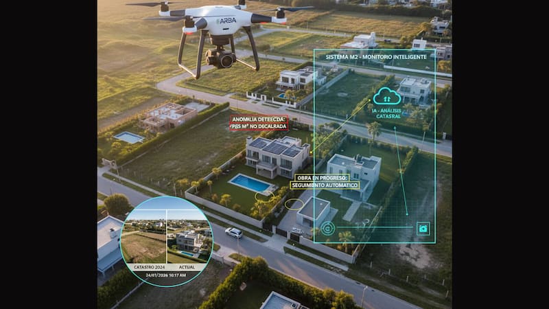 Simulación de cómo funciona el sistema M2 de ARCA
