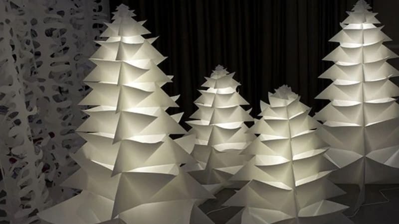El árbol de papel es la nueva tendencia para este 2025