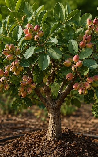 Cómo cultivar tu propio árbol de pistacho: cada cuánto hay que regarlo y cuándo da los primeros frutos