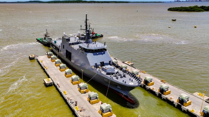 La Armada Nacional incorporó un nuevo patrullero oceánico de última generación. Los detalles. (Fuente: Archivo)