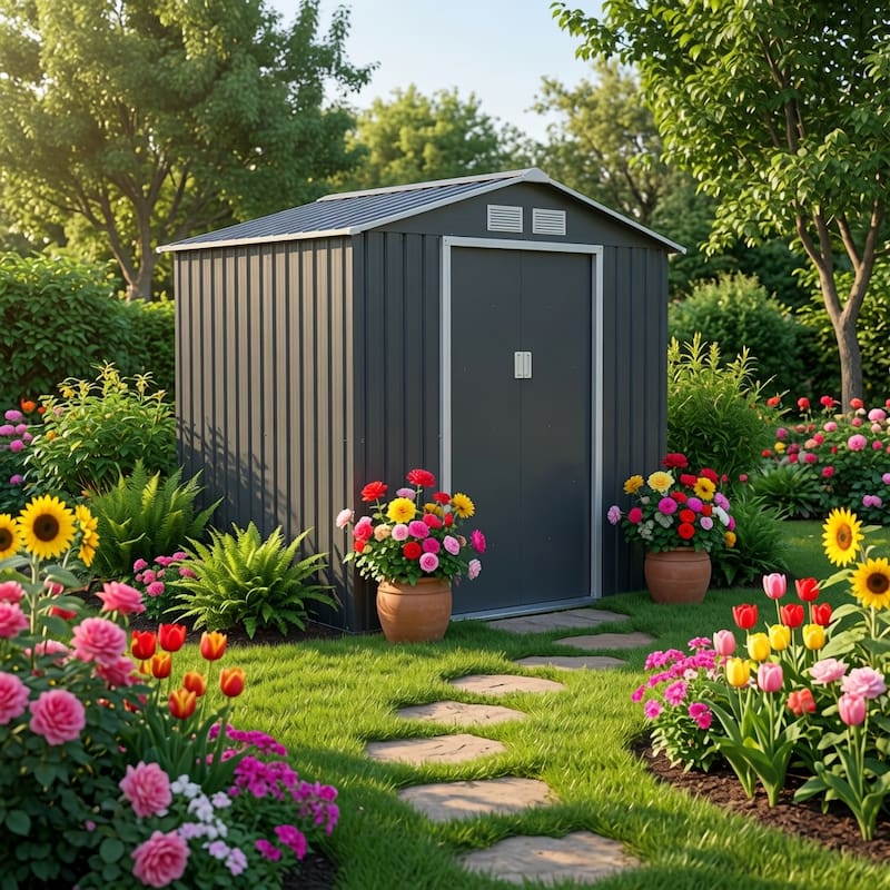 Casas prefabricadas para jardín.