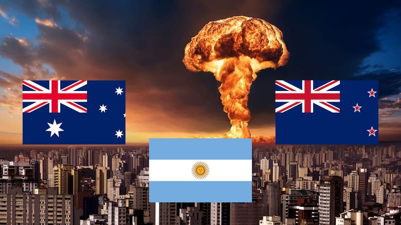 Argentina aparece entre los países más seguros ante una guerra mundial.