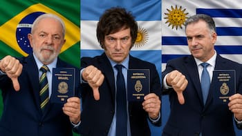 Oficial | Brasil, Argentina y Uruguay prohibirán el ingreso y la salida del país a quienes posterguen este trámite con su pasaporte
