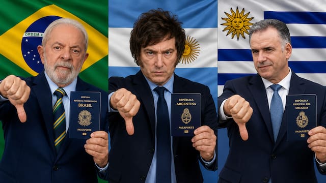 Oficial | Brasil, Argentina y Uruguay prohibirán el ingreso y la salida del país a quienes posterguen este trámite con su pasaporte