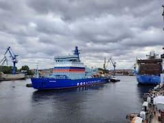 Zarpa el barco nuclear más poderoso: atraviesa el hielo sin esfuerzo y es orgullo de esta nación