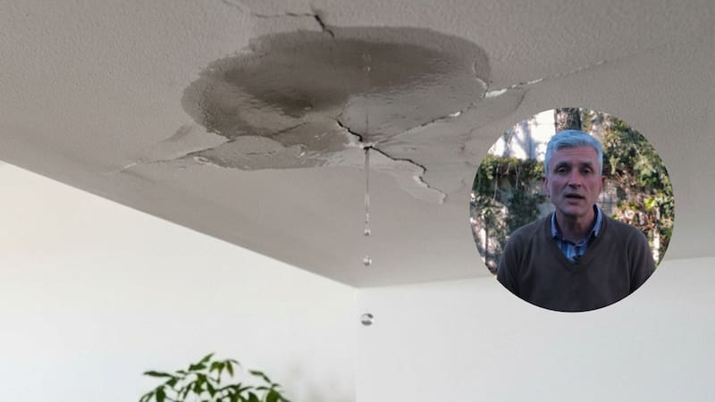 Marcelo Seia, arquitecto, enseña cómo arreglar las filtraciones: “Es primordial que dejes pasar entre 8 y 12 horas”.