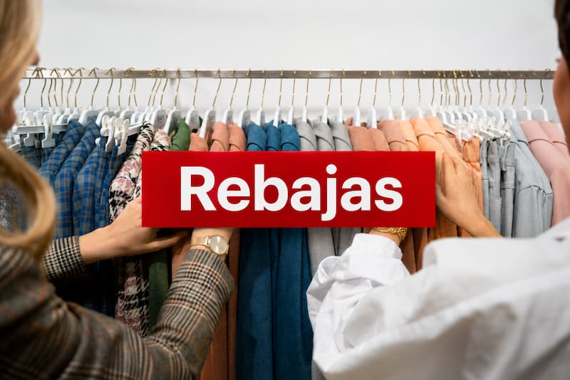 Arrancaron las rebajas de verano en El Corte Inglés: descuentos de hasta el 50% en tienda, web y app. Fuente: Freepik y ChatGPT.