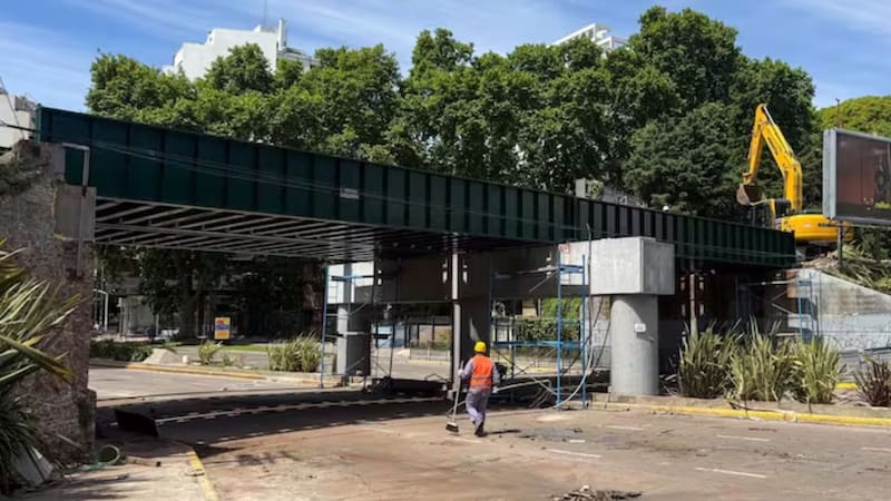 Arreglarán un puente ferroviario clave que une dos barrios importantes de CABA y se restringirá el tránsito. Foto: Trenes Argentinos