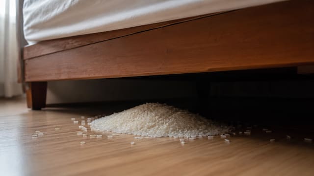 Colocar arroz debajo de la cama: para qué sirve y por qué lo recomiendan