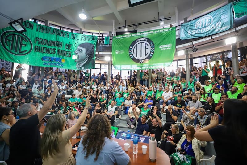 ATE convocó a un paro.