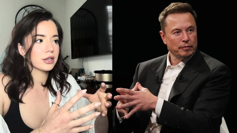 Ashley St. Clair spoke against Elon Musk on her TikTok platform.