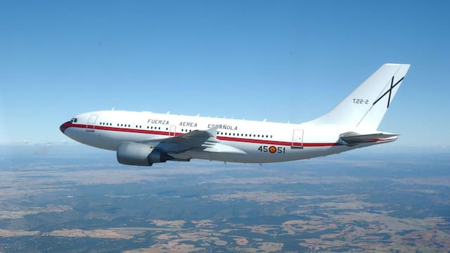 Así es el avión militar Airbus A310 que usó el presidente para acudir a la graduación de su hija: capacidad para 80 personas, cocina propia y autonomía de 12 horas