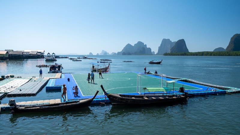 Así es el pueblo flotante que fue construido hace 200 años y solo se puede acceder en barco