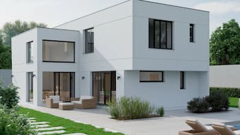 Así son las casas prefabricadas de dos pisos que llegan al país: se construyen en apenas 7 días