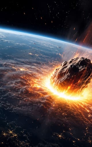Un asteroide impactaría en la tierra y la NASA enciende las alarmas: mide más de 300 metros y arrasaría con ciudades enteras