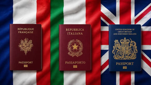 Oficial | Los aeropuertos de París, Londres y Roma bloquearán el ingreso y la salida de los extranjeros del país que posterguen la renovación del pasaporte