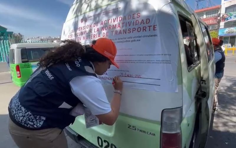 Desde el INVEA recordaron que "si el transporte está en regla, tu viaje es seguro".