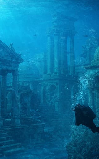 El descubrimiento arqueológico del siglo: encuentran una ciudad similar a Atlantis en lo más hondo de un lago