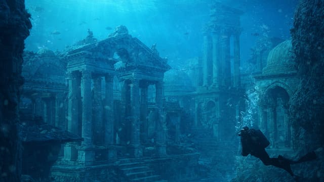El descubrimiento arqueológico del siglo: encuentran una ciudad similar a Atlantis en lo más hondo de un lago
