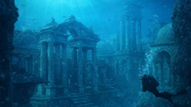 El descubrimiento arqueológico del siglo: encuentran una ciudad similar a Atlantis en lo más hondo de un lago.