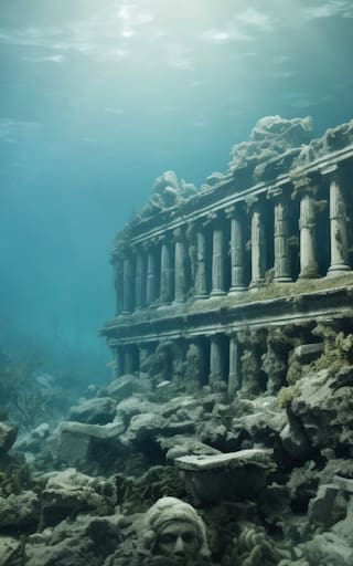 El hallazgo del siglo: localizan una ciudad como Atlantis en lo hondo de un lago