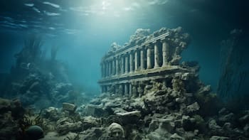 El hallazgo del siglo: localizan una ciudad como Atlantis en lo hondo de un lago
