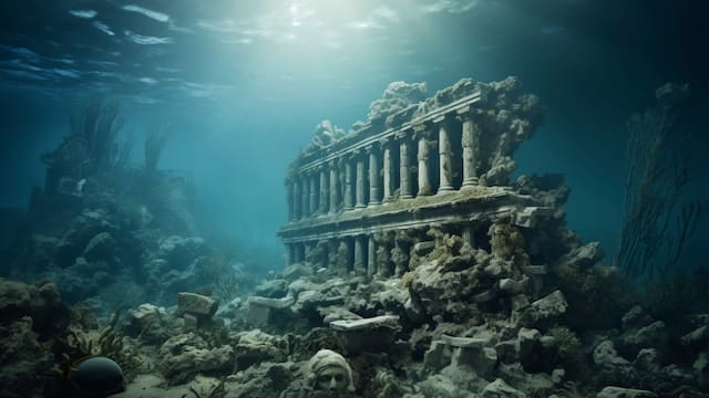 El hallazgo del siglo: localizan una ciudad como Atlantis en lo hondo de un lago