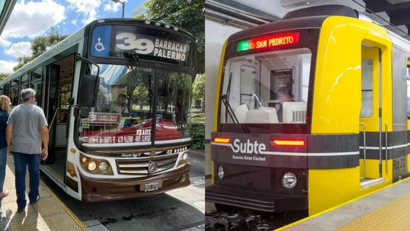 Aumenta el transporte en noviembre.