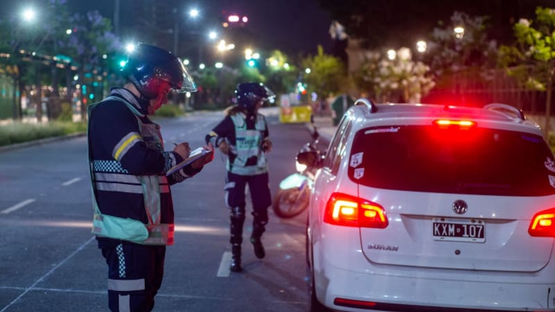 Los controles de tránsito son en diferentes puntos de la Ciudad.