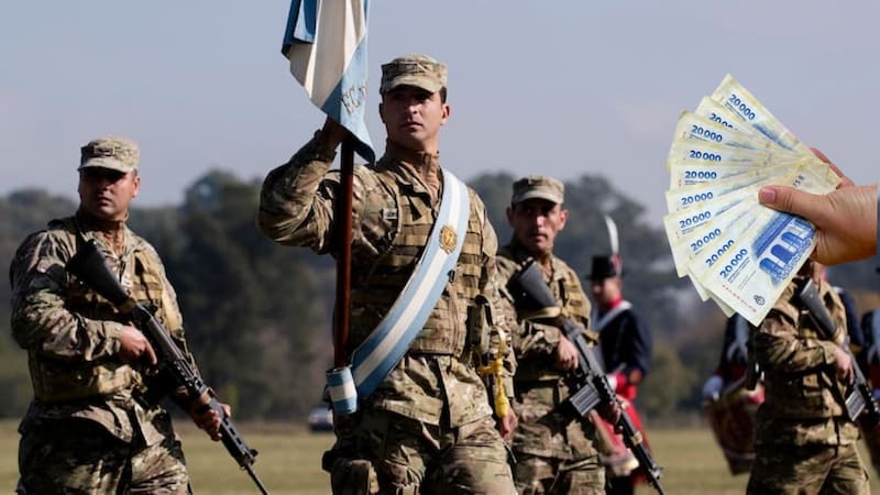 Aumentó el sueldo del Ejército Argentino: cuánto cobran la Armada y la Fuerza Aérea en agosto de 2026