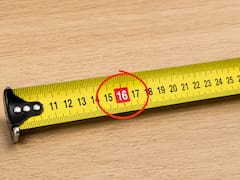 Pocos lo saben: para qué existen los números rojos de la cinta métrica y para qué sirven