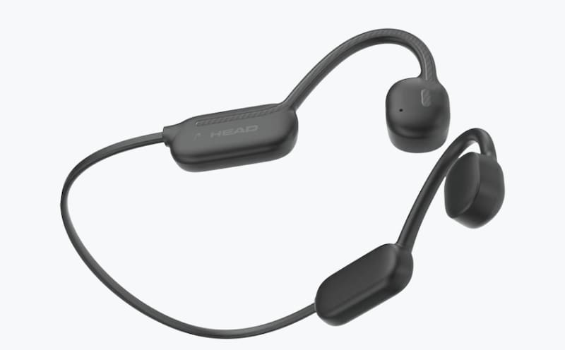 Los auriculares inalámbricos de conducción ósea son cómodos y funcionales para escuchar música. (Fuente: Decathlon).