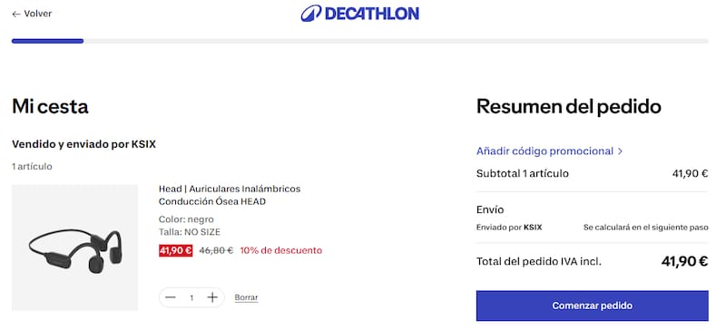 Este nuevo producto de Decathlon mantiene el oído libre para escuchar música.