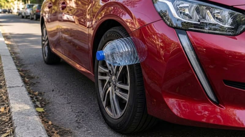 Qué significa encontrar una botella de plástico en la rueda del auto en Argentina y cómo se debe actuar en cada caso.