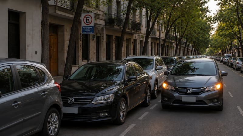 Combate a la doble fila: el Gobierno lanza operativo para corregir la polémica conducta.
