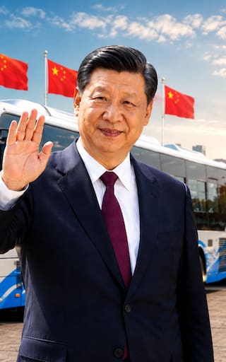 China enviará 600 autobuses de última generación a este país latino: estos son los 11 municipios que recibirán las primeras unidades