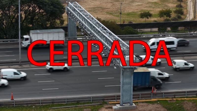 autopista cerrada