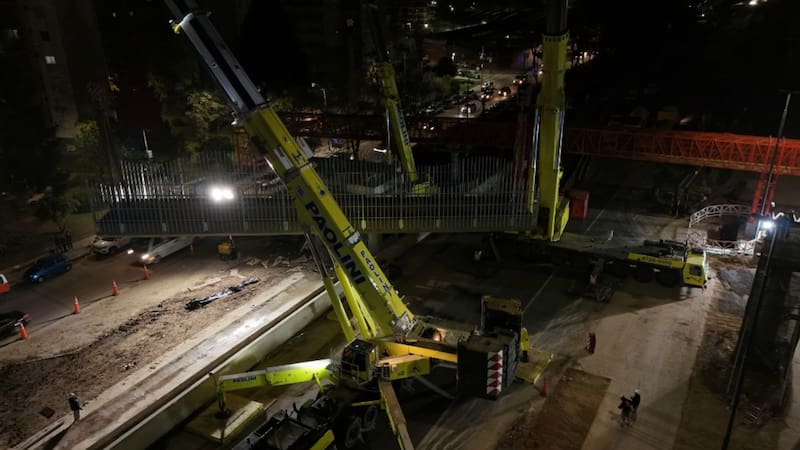 Este fin de semana se registrará un corte total de tránsito en la autopista Dellepiane, en el tramo comprendido entre Escalada y la Avenida Argentina. Foto: AUSA.