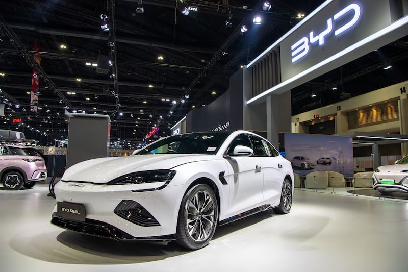 Los autos de la china BYD llegaron al mercado argentino