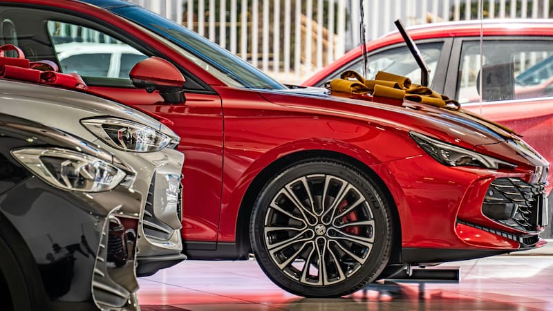 Autos nuevos listos para su entrega en México.