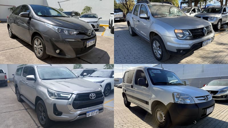 Los autos que se subastan